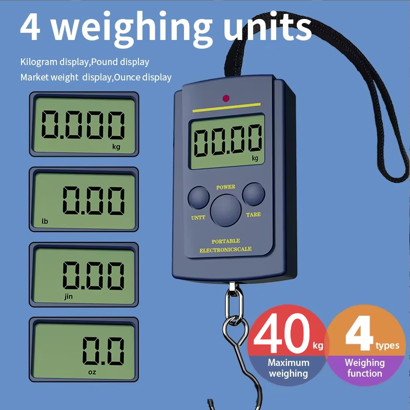 Travel Accessories Electronics - 1 Stück Multifunktionale Mini 40kg/10g Elektronische