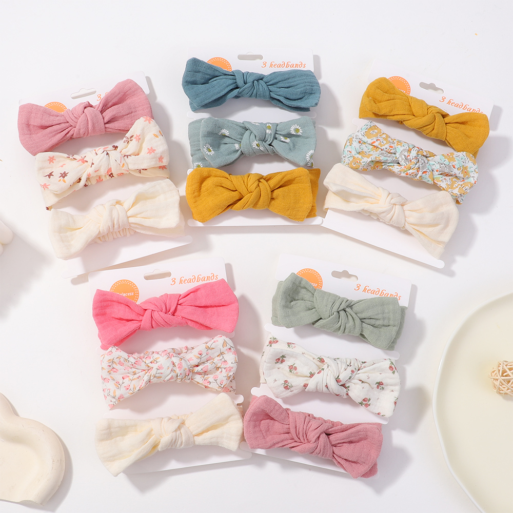 Travel Accessories For Toddlers - 3 Teile/satz Weiche Elastische Bögen Stirnband