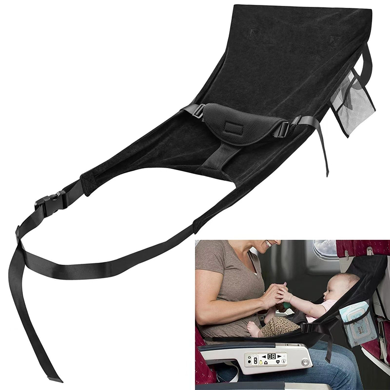 Travel Accessories For Toddlers - Kinder-Flugzeugsitz-Verlängerung, faltbares Reisebett, tragbares Komfort-Reisebett für