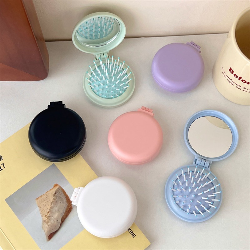 Travel Accessories For 6 Year Old - 1-teilige tragbare Mini-Reise-Haarbürste für Kinder und