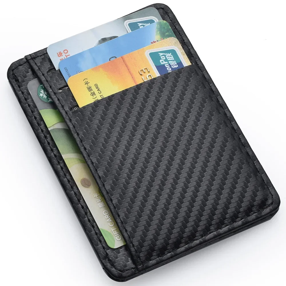 Travel Wallet Slim - Herren schlanke dünne minimalist ische Front