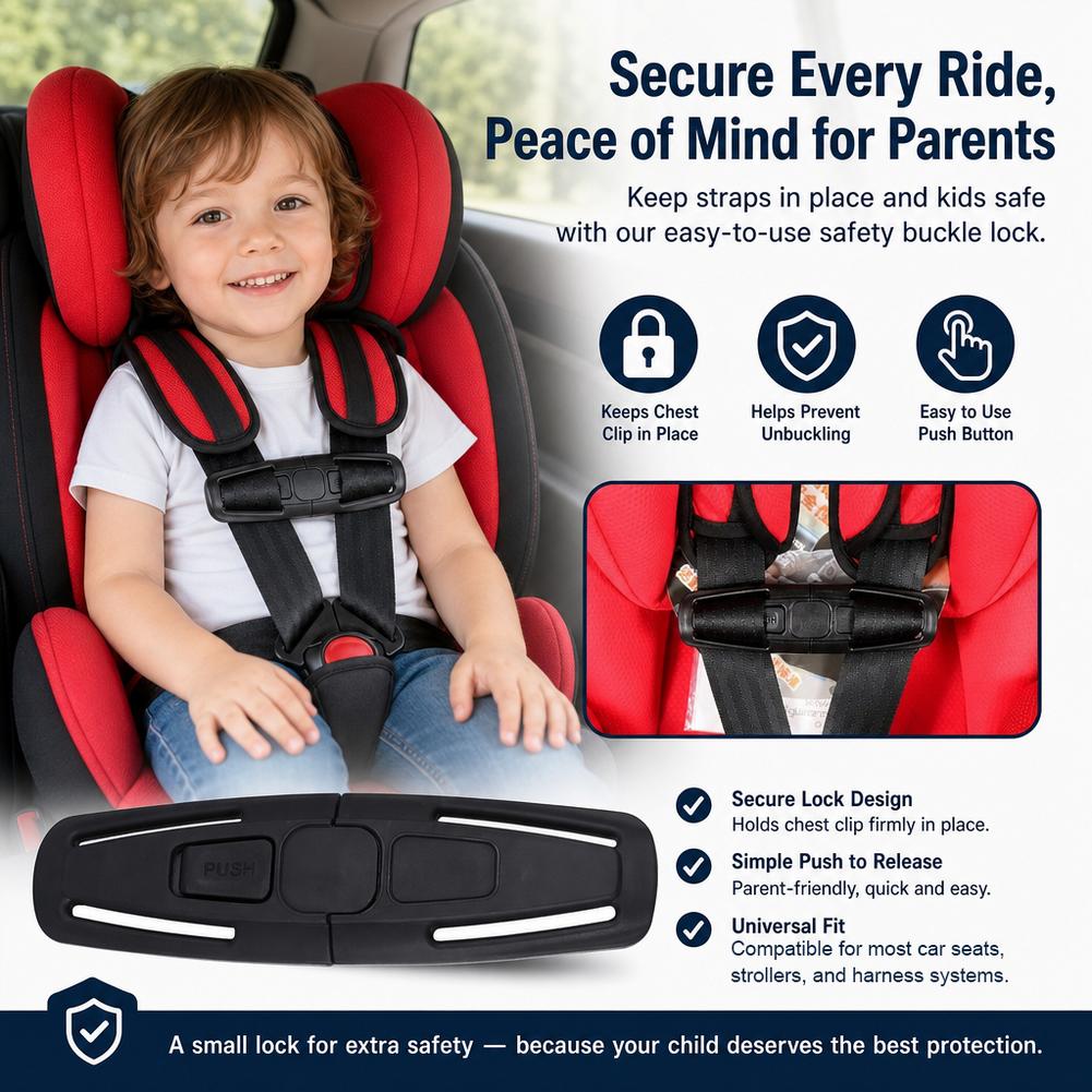 Kindersitzgurt-Clip, Brustgurt – Travel Accessories For Toddlers Bewertung und Preis
