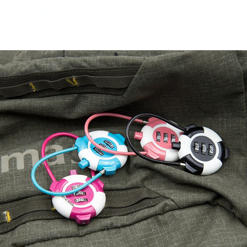 3-stelliges Kombinations-Kabel – Cable Lock Combination Bewertung und Preis