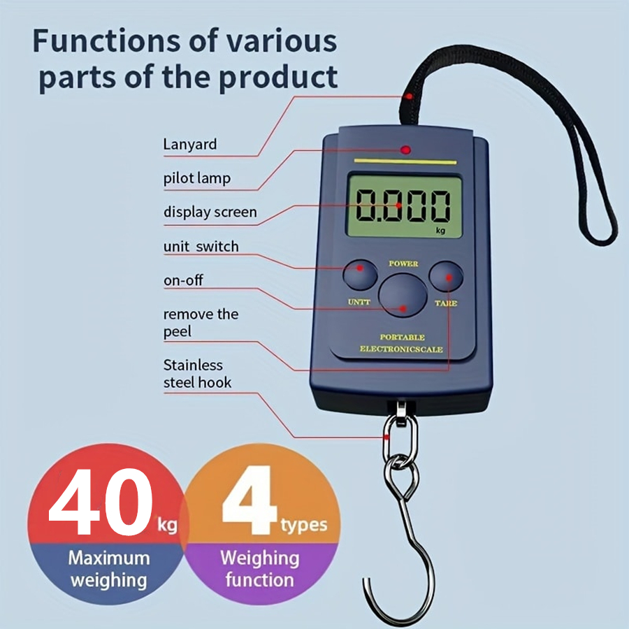 40 kg Multifunktionale Mini El – Travel Accessories Electronics Bewertung und Preis