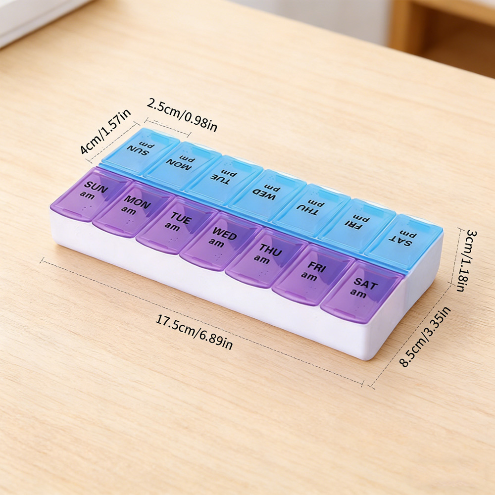 Unabhängige Pillendose mit 14  – Travel Accessories Box Bewertung und Preis
