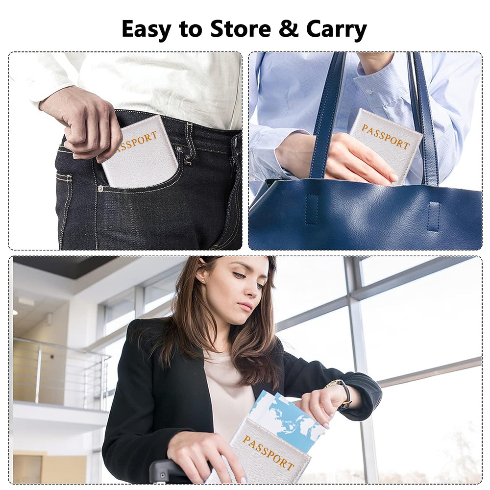 Reisepasshüllen aus PU-Leder,  – Travel Wallet Slim Bewertung und Preis