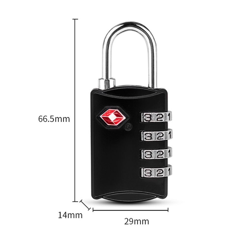 Wasserdichtes Kabel-Gepäckschl – Cable Lock Combination Bewertung und Preis