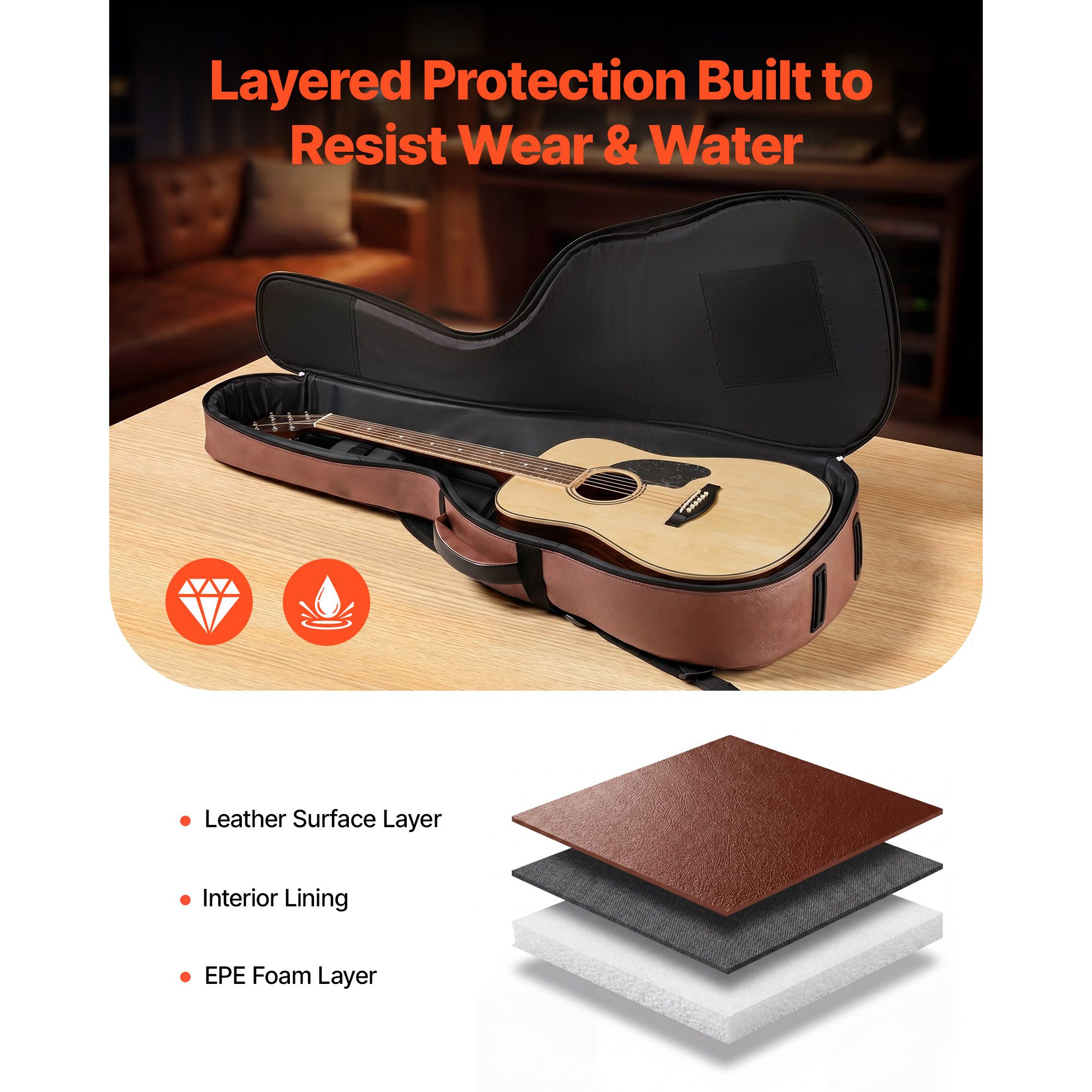 Akustikgitarren-Hartschalenkof – Travel Accessories Box Bewertung und Preis