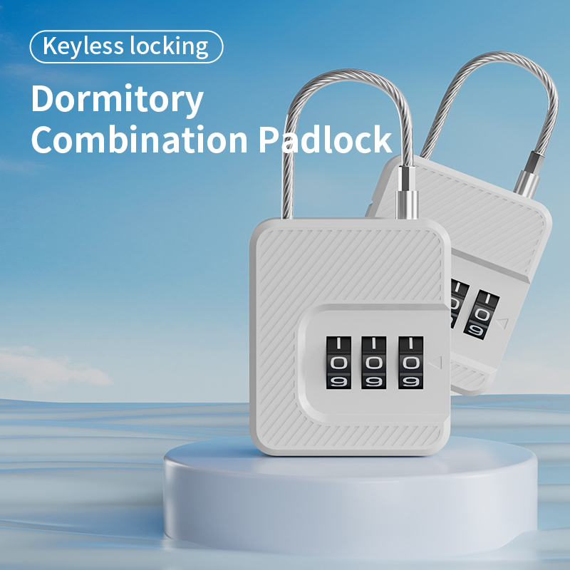 Mini 3-stelliges Stahlkabel-Ko – Cable Lock Combination Bewertung und Preis