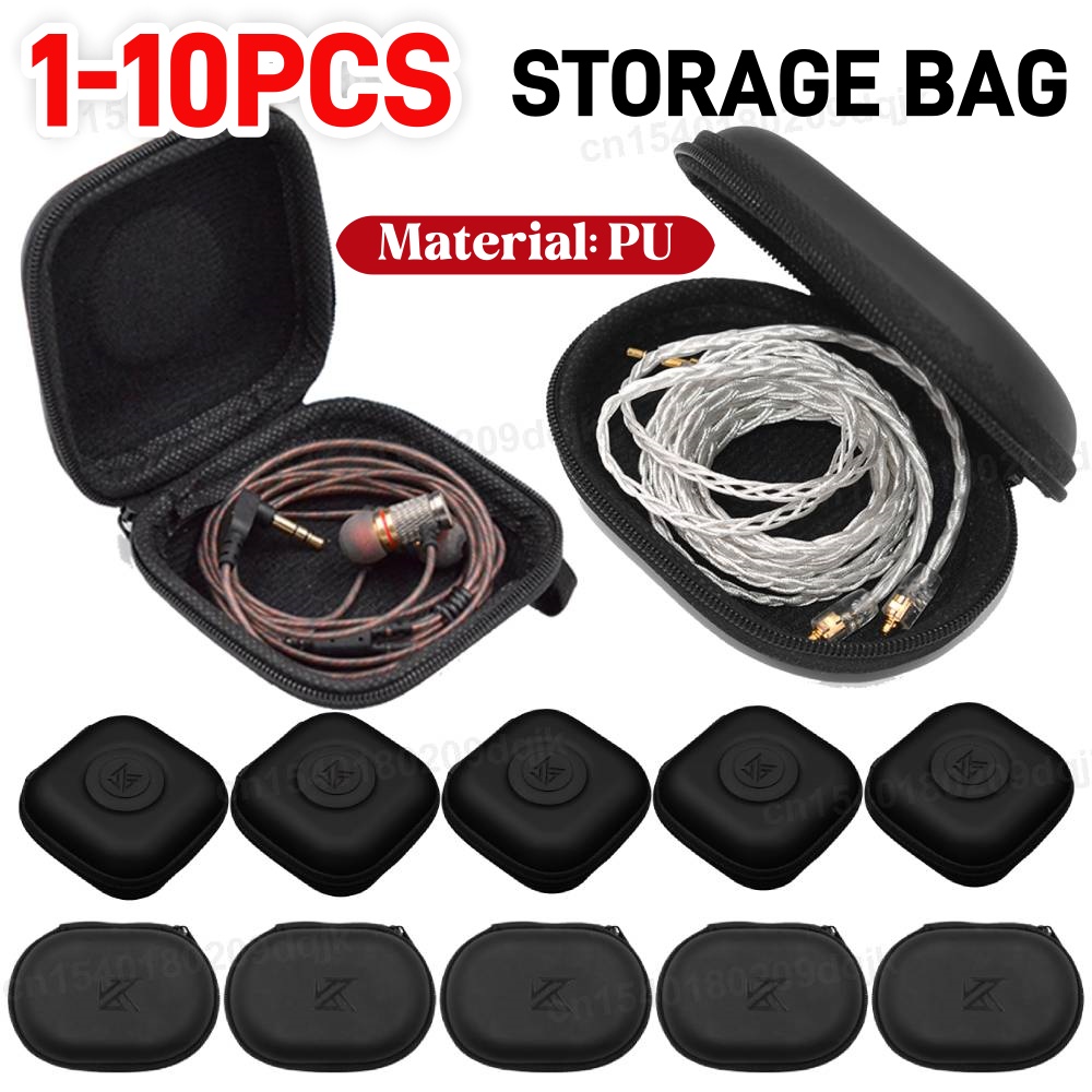 1-10PCS KZ Kopfhörer Fall PU L – Travel Accessories Box Bewertung und Preis