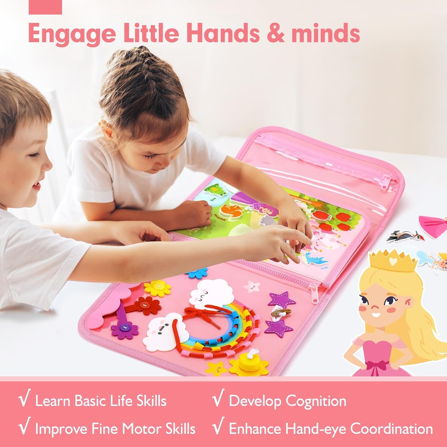 Kleinkind Beschäftigt Bord Spi – Travel Accessories For Toddlers Bewertung und Preis