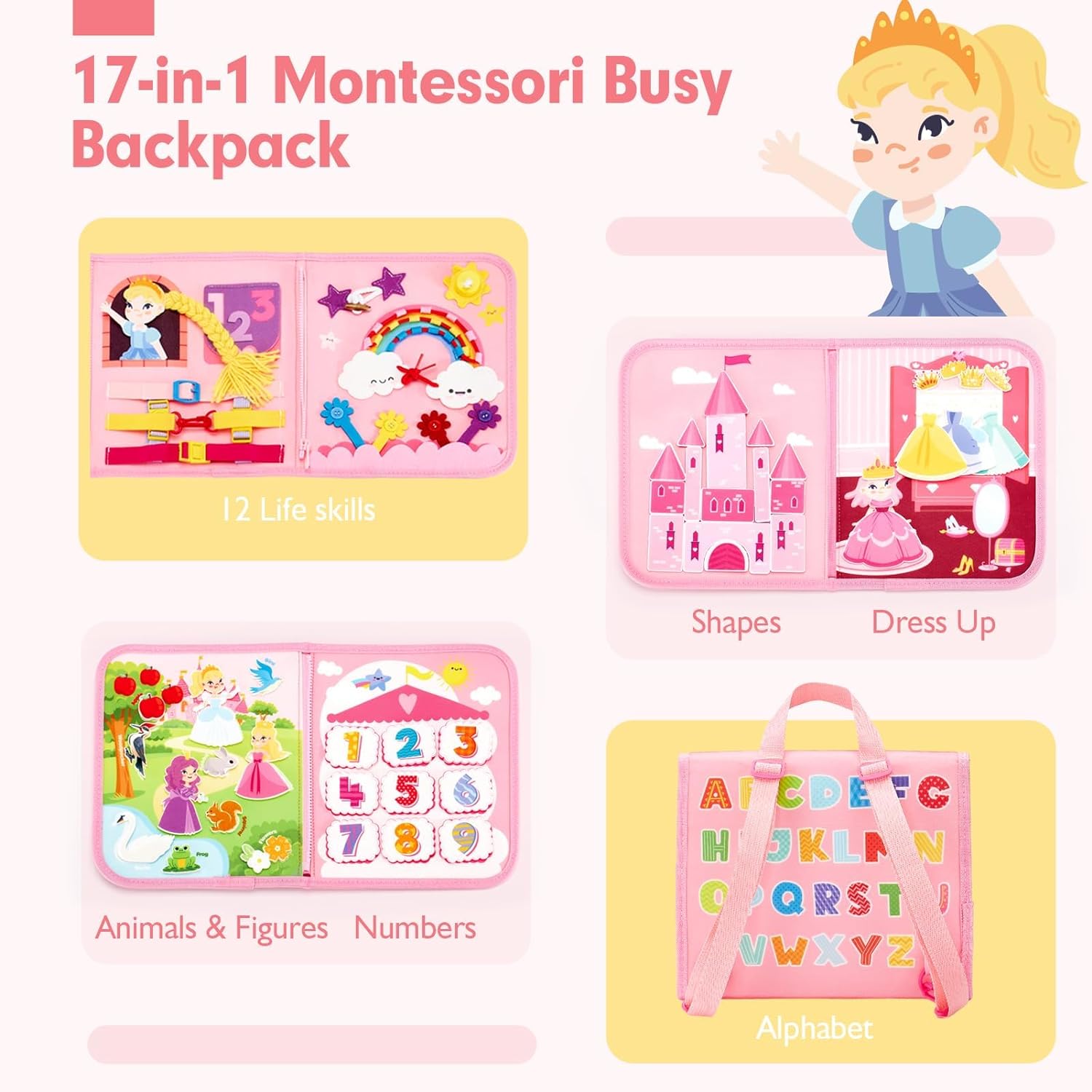 Kleinkind Beschäftigt Bord Spi – Travel Accessories For Toddlers Bewertung und Preis