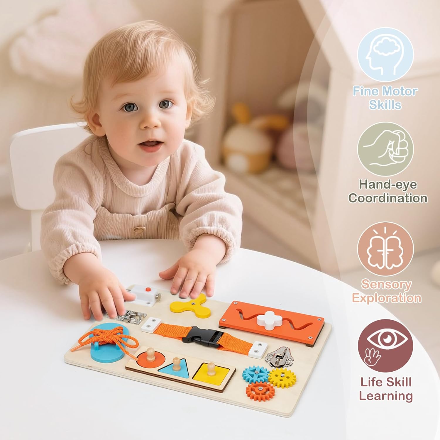 Montessori-Arbeitsbrett für Kl – Travel Accessories For Toddlers Bewertung und Preis