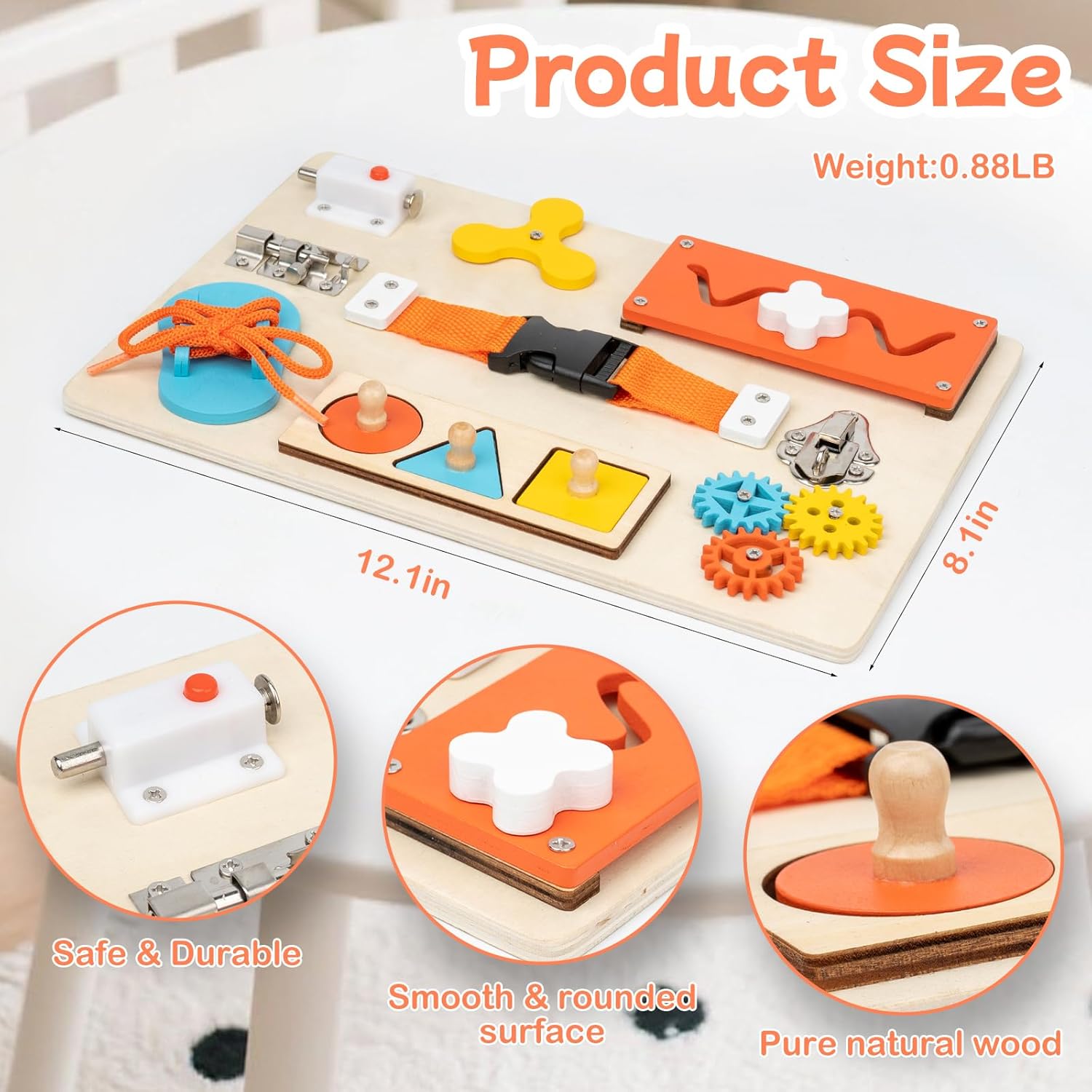 Montessori-Arbeitsbrett für Kl – Travel Accessories For Toddlers Bewertung und Preis