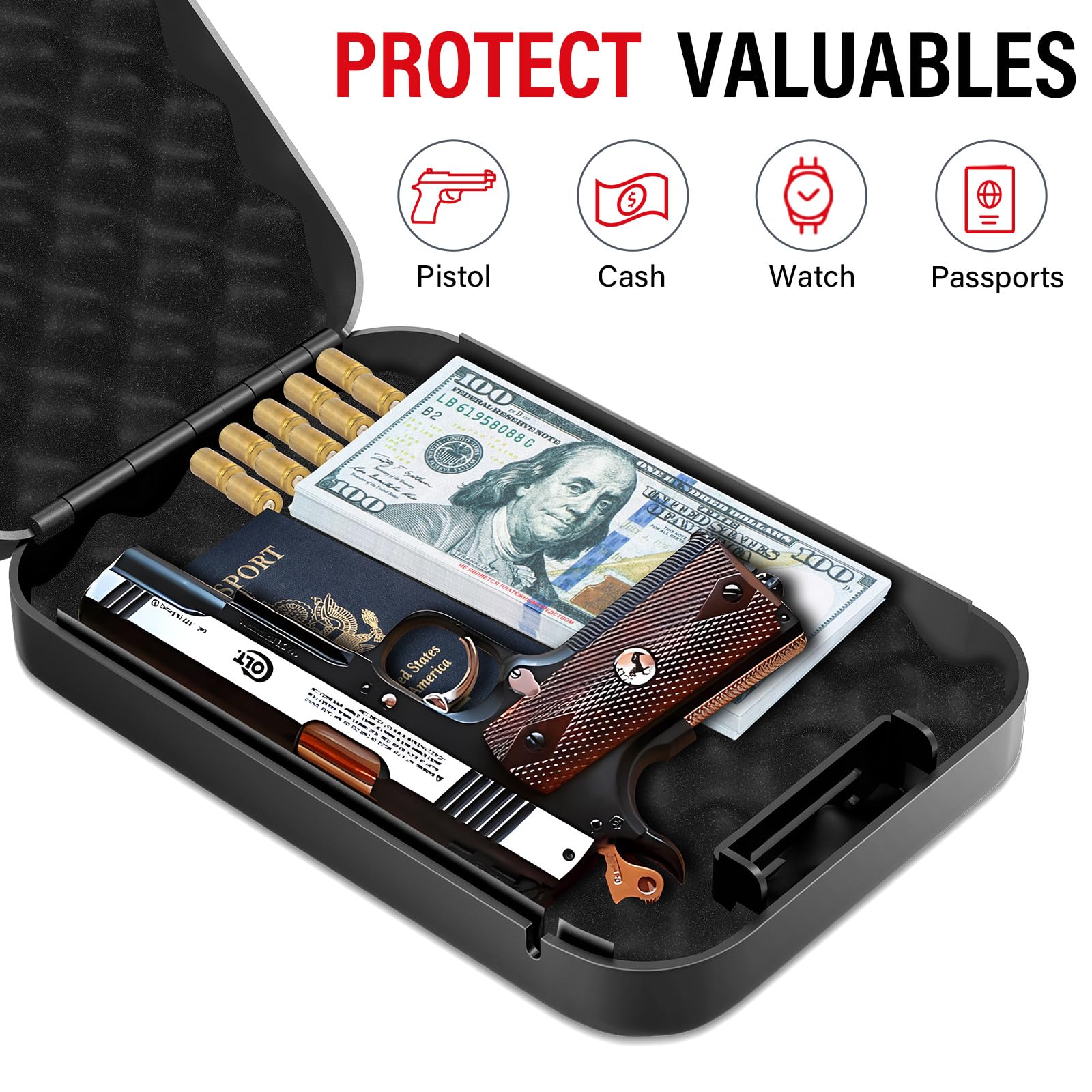 Sicherheits-Safe, persönlicher – Cable Lock Combination Bewertung und Preis