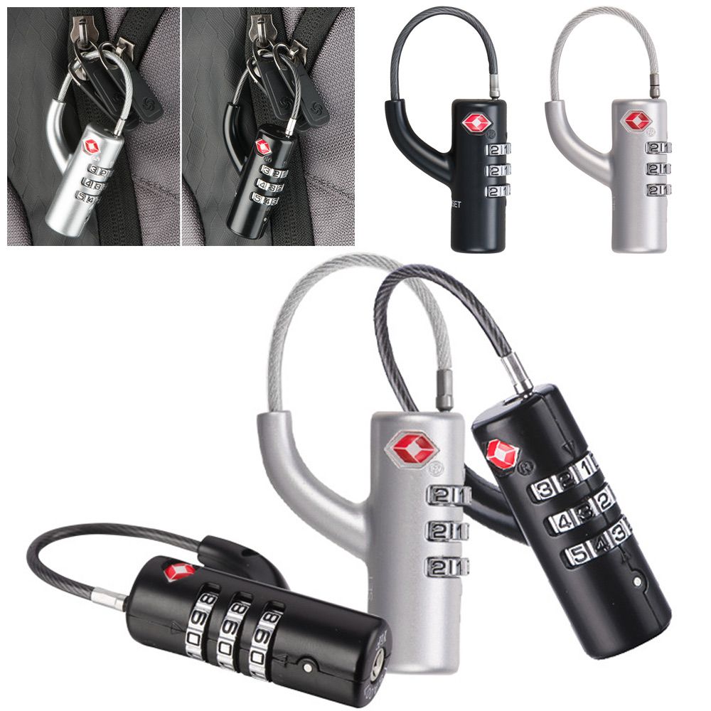Hochsicheres Kabel-Gepäckschlo – Cable Lock Combination Bewertung und Preis