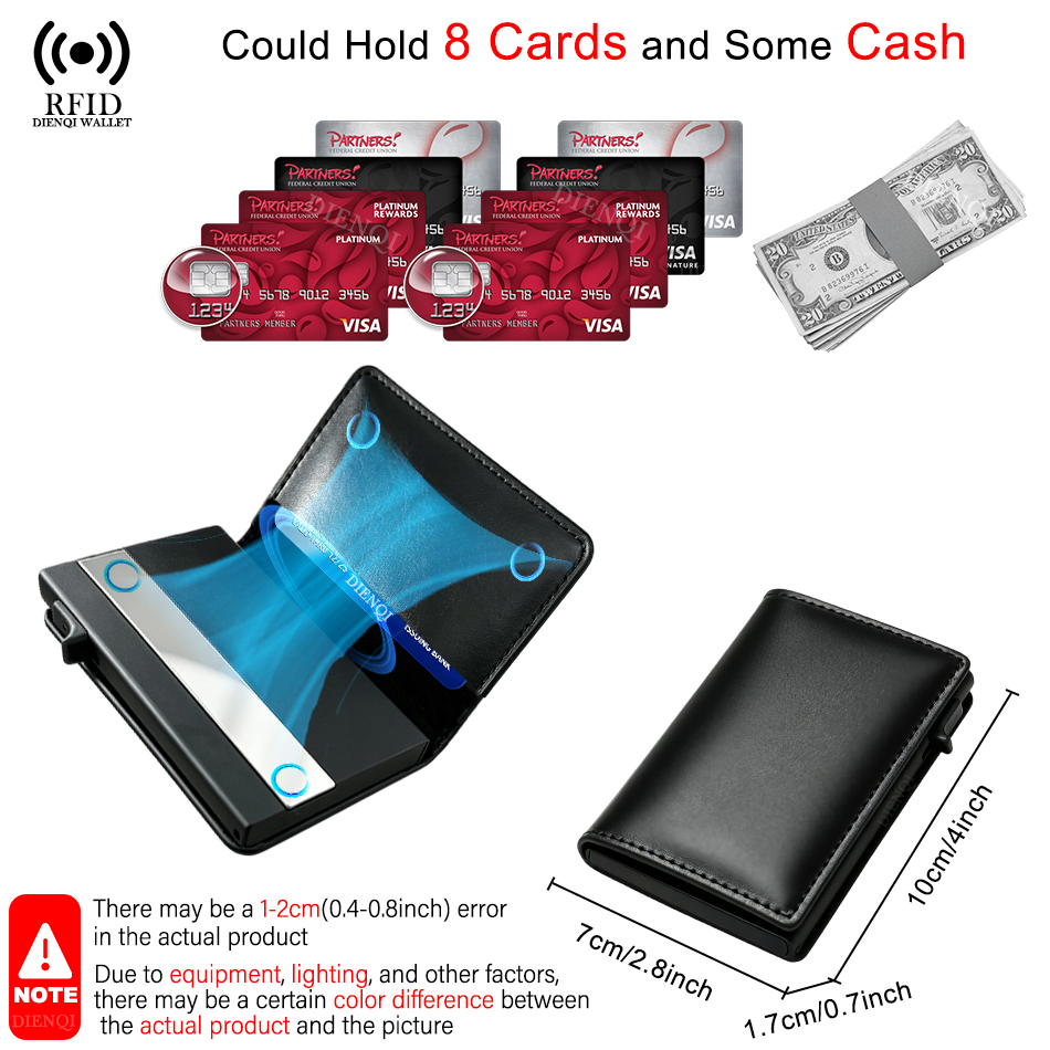 RFID-Kreditkartenhalter Luxus- – Travel Wallet Slim Bewertung und Preis